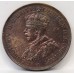 AUSTRALIA 1934 . ONE 1 PENNY . ERROR . CUD ABOVE SCROLL